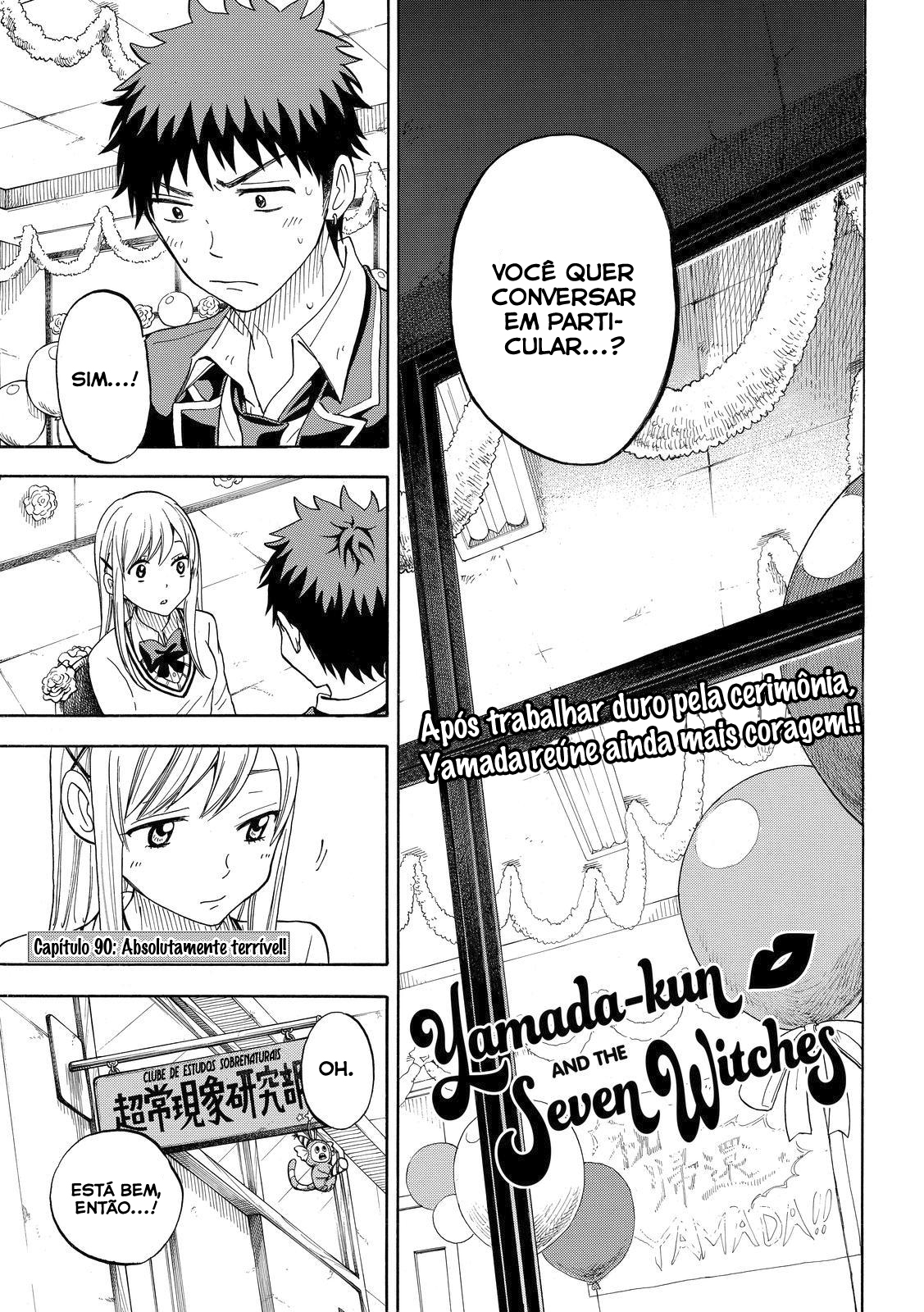 Por trás da história de Yamada-Kun to Nananin no Majo